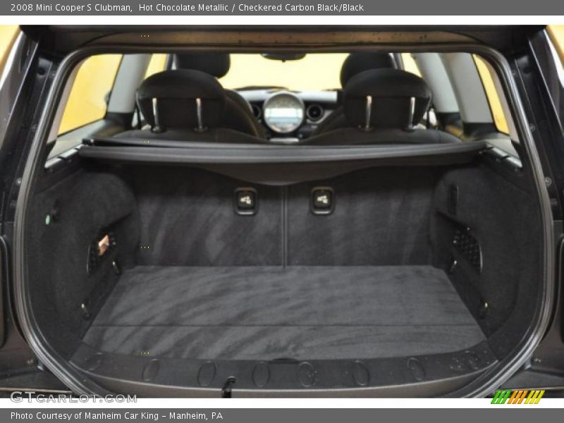 Hot Chocolate Metallic / Checkered Carbon Black/Black 2008 Mini Cooper S Clubman