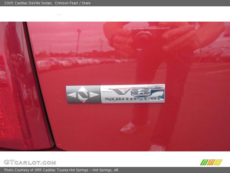 Crimson Pearl / Shale 2005 Cadillac DeVille Sedan