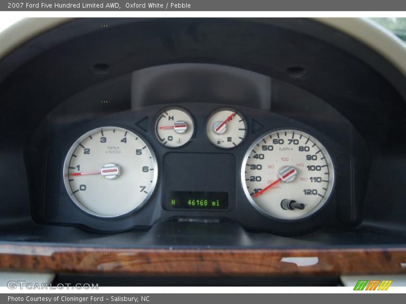  2007 Five Hundred Limited AWD Limited AWD Gauges