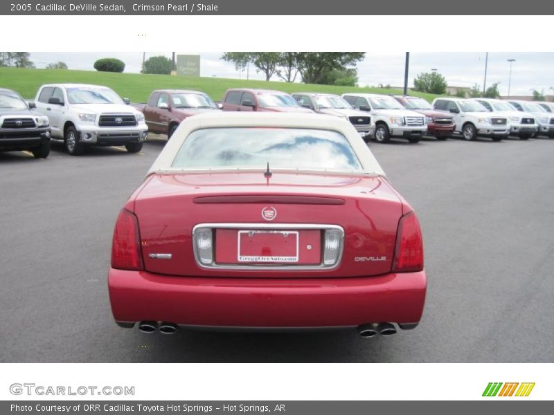 Crimson Pearl / Shale 2005 Cadillac DeVille Sedan