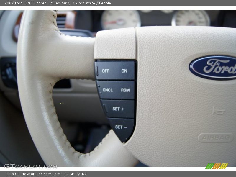Oxford White / Pebble 2007 Ford Five Hundred Limited AWD
