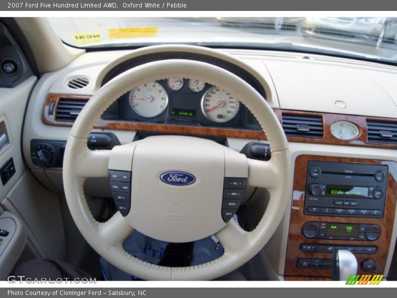 2007 Five Hundred Limited AWD Steering Wheel