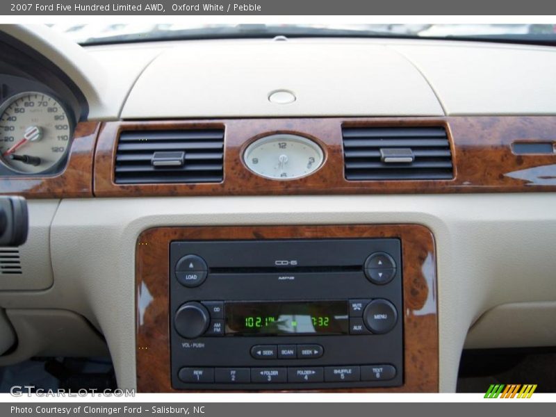 Oxford White / Pebble 2007 Ford Five Hundred Limited AWD