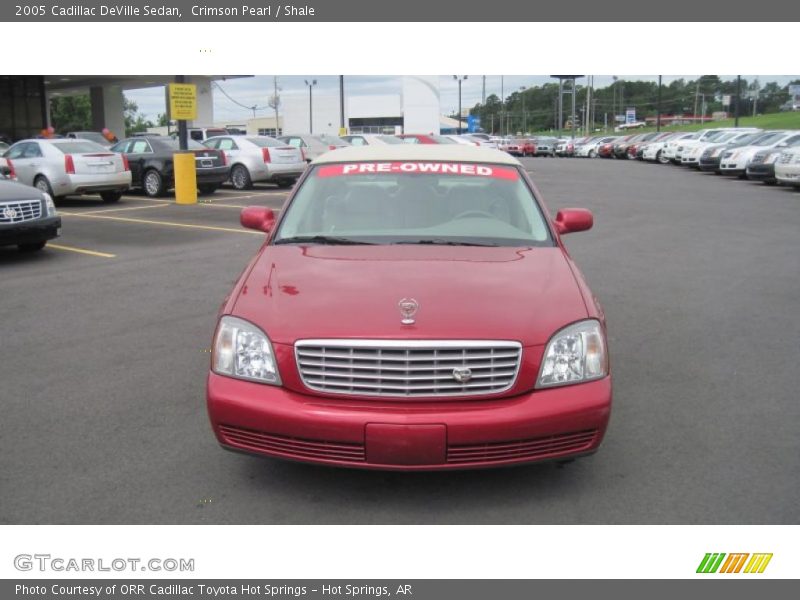 Crimson Pearl / Shale 2005 Cadillac DeVille Sedan