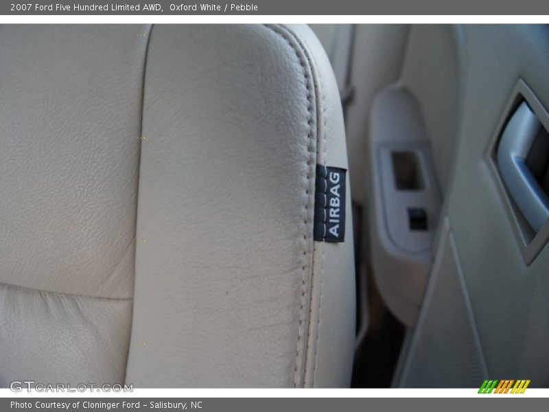 Oxford White / Pebble 2007 Ford Five Hundred Limited AWD