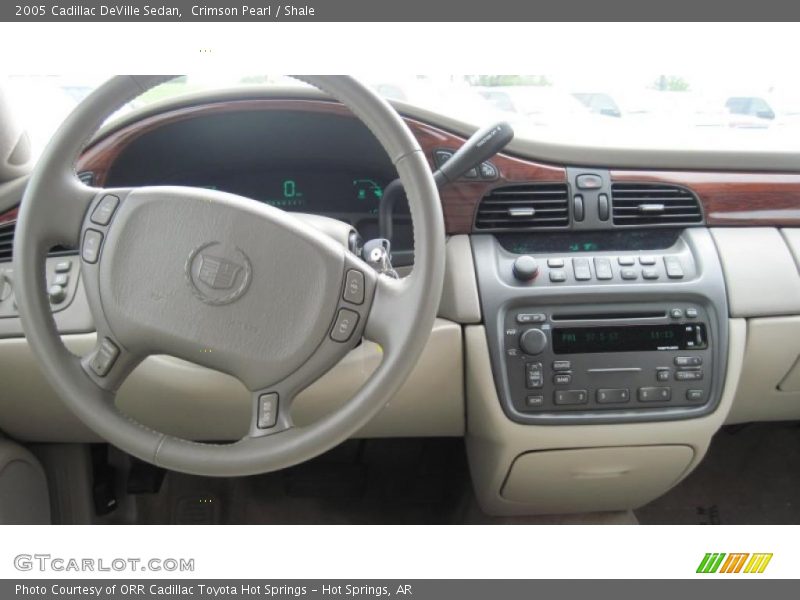 Crimson Pearl / Shale 2005 Cadillac DeVille Sedan