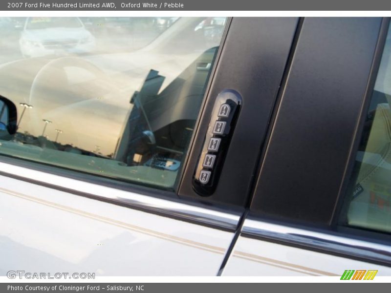 Oxford White / Pebble 2007 Ford Five Hundred Limited AWD