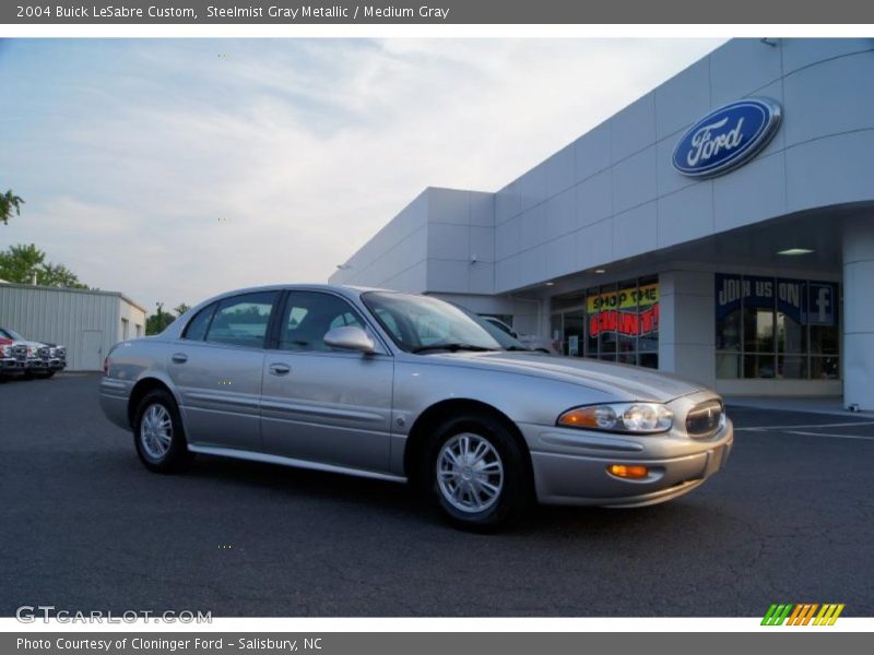 Steelmist Gray Metallic / Medium Gray 2004 Buick LeSabre Custom