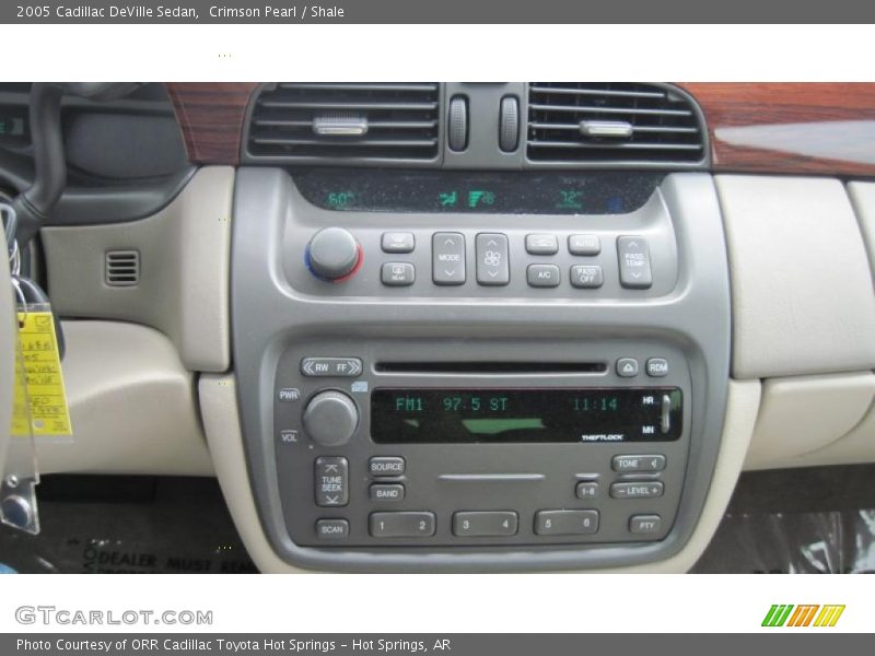 Crimson Pearl / Shale 2005 Cadillac DeVille Sedan