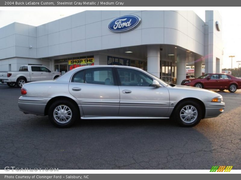 Steelmist Gray Metallic / Medium Gray 2004 Buick LeSabre Custom