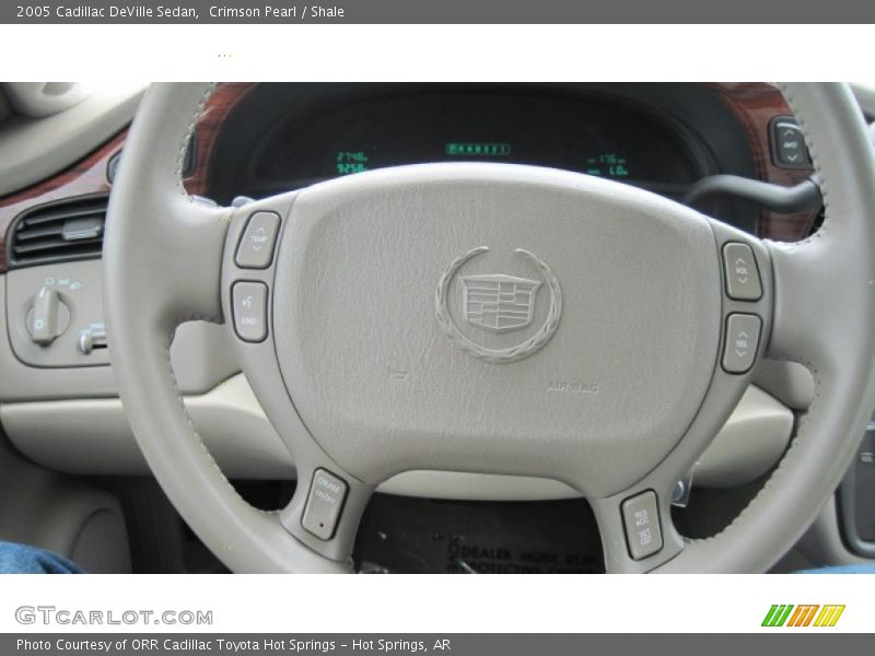 Crimson Pearl / Shale 2005 Cadillac DeVille Sedan