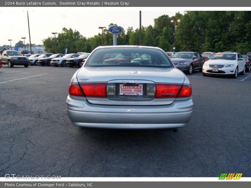 Steelmist Gray Metallic / Medium Gray 2004 Buick LeSabre Custom