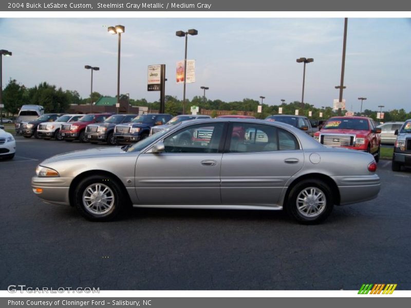 Steelmist Gray Metallic / Medium Gray 2004 Buick LeSabre Custom
