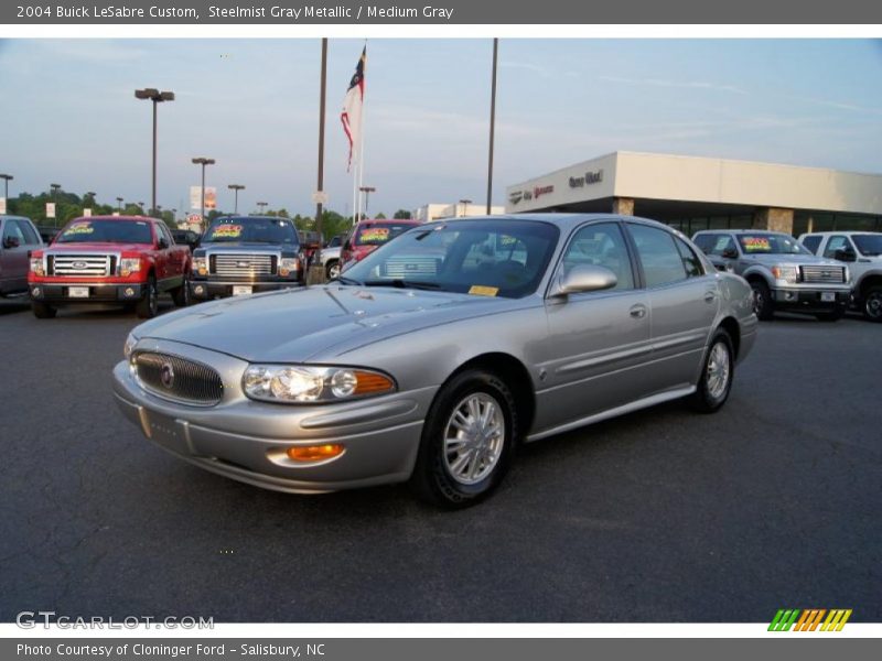 Steelmist Gray Metallic / Medium Gray 2004 Buick LeSabre Custom