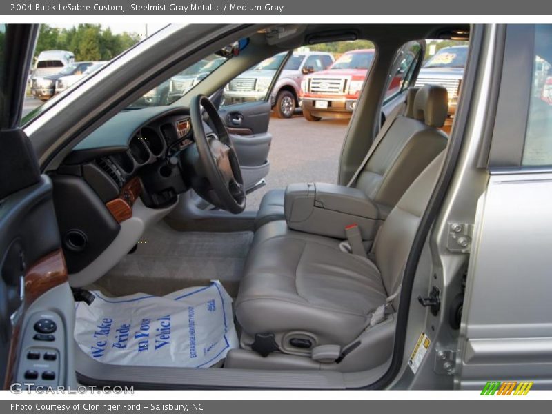 Steelmist Gray Metallic / Medium Gray 2004 Buick LeSabre Custom