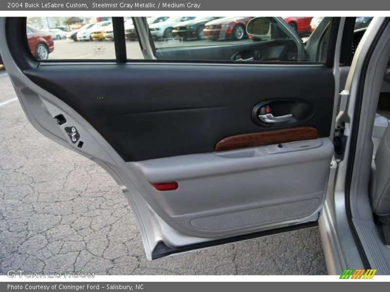 Steelmist Gray Metallic / Medium Gray 2004 Buick LeSabre Custom