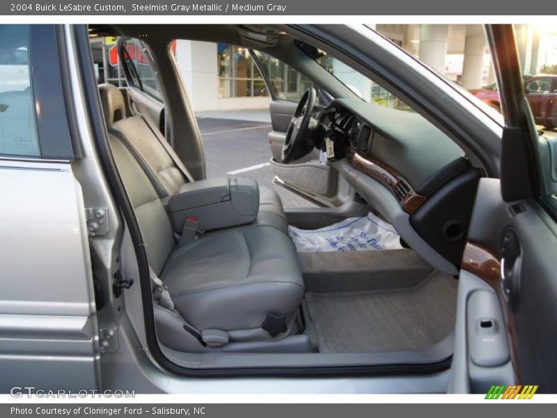 Steelmist Gray Metallic / Medium Gray 2004 Buick LeSabre Custom
