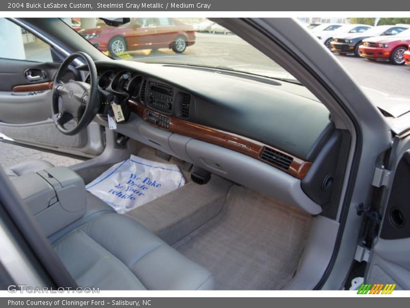 Steelmist Gray Metallic / Medium Gray 2004 Buick LeSabre Custom