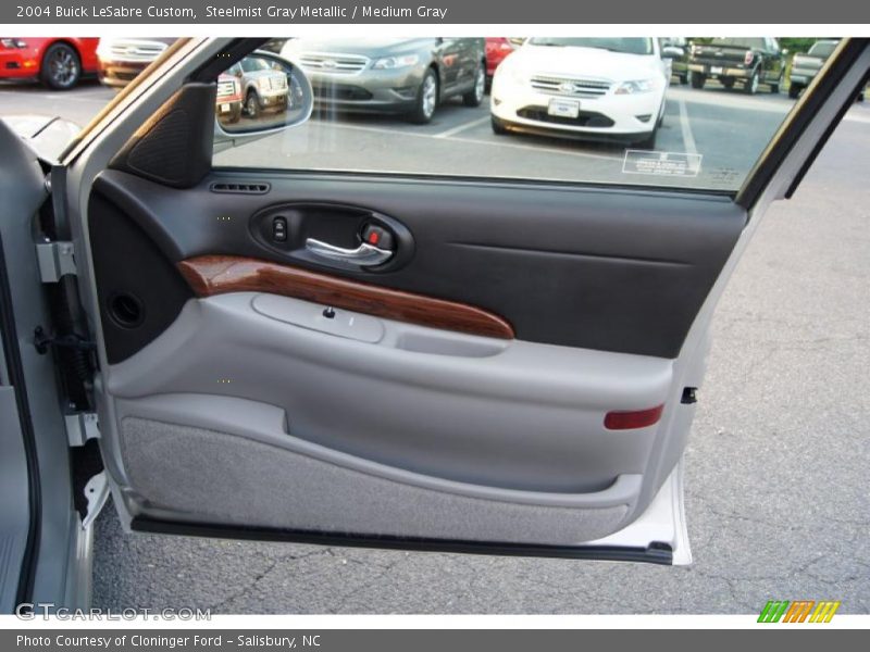 Steelmist Gray Metallic / Medium Gray 2004 Buick LeSabre Custom