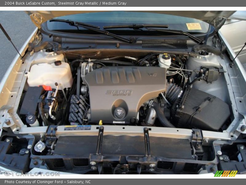 Steelmist Gray Metallic / Medium Gray 2004 Buick LeSabre Custom