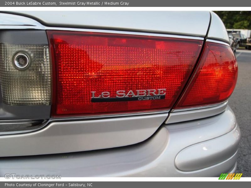 Steelmist Gray Metallic / Medium Gray 2004 Buick LeSabre Custom