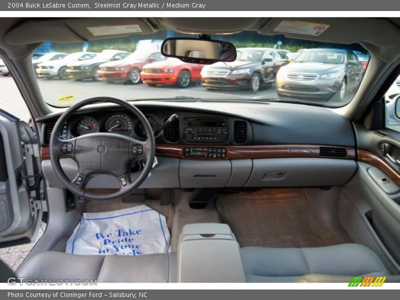 Steelmist Gray Metallic / Medium Gray 2004 Buick LeSabre Custom