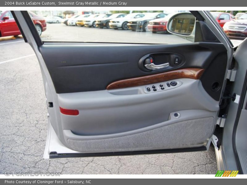 Steelmist Gray Metallic / Medium Gray 2004 Buick LeSabre Custom