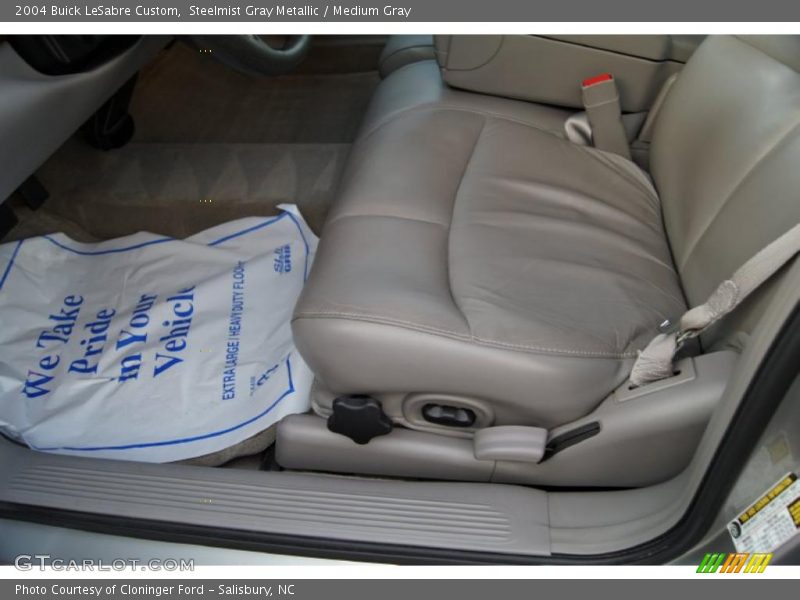 Steelmist Gray Metallic / Medium Gray 2004 Buick LeSabre Custom
