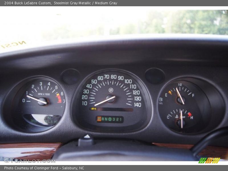 Steelmist Gray Metallic / Medium Gray 2004 Buick LeSabre Custom
