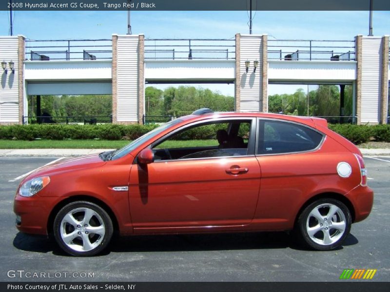  2008 Accent GS Coupe Tango Red