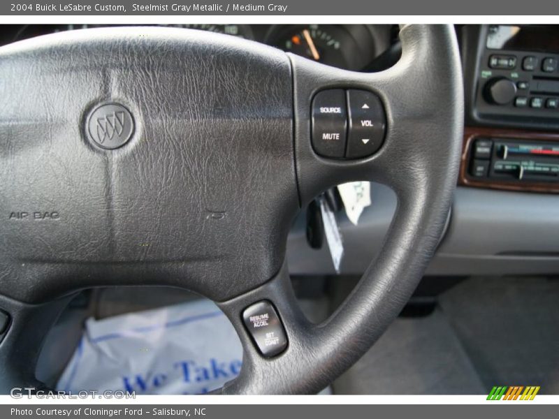 Steelmist Gray Metallic / Medium Gray 2004 Buick LeSabre Custom