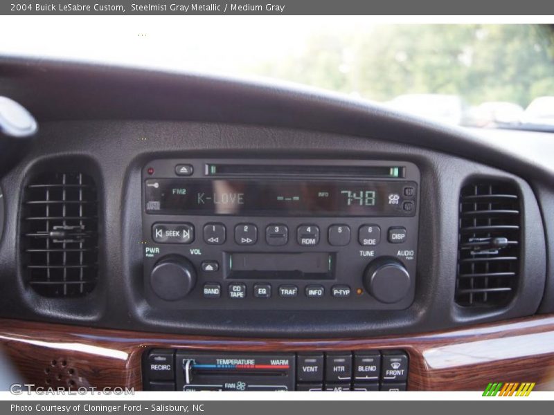 Steelmist Gray Metallic / Medium Gray 2004 Buick LeSabre Custom