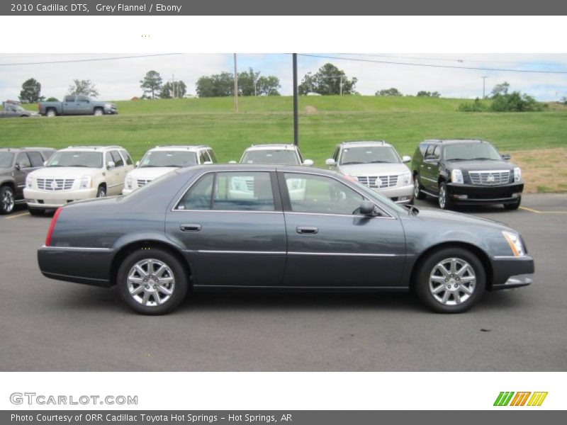 Grey Flannel / Ebony 2010 Cadillac DTS