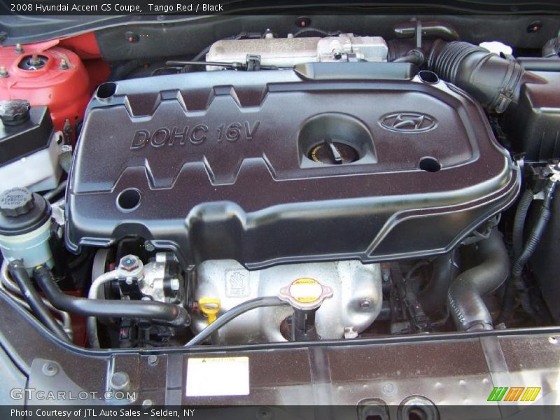  2008 Accent GS Coupe Engine - 1.6 Liter DOHC 16V VVT 4 Cylinder