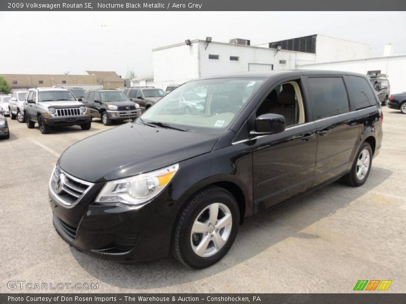Nocturne Black Metallic / Aero Grey 2009 Volkswagen Routan SE