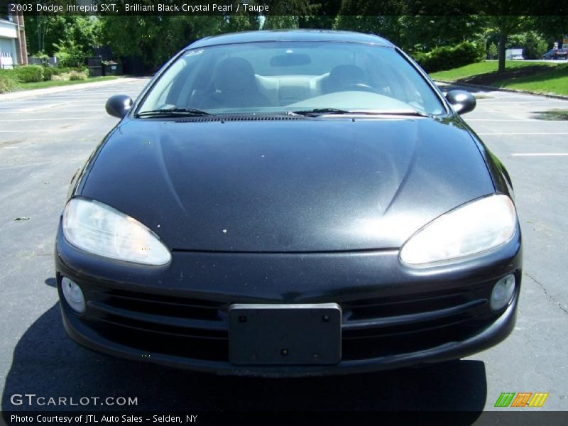 Brilliant Black Crystal Pearl / Taupe 2003 Dodge Intrepid SXT