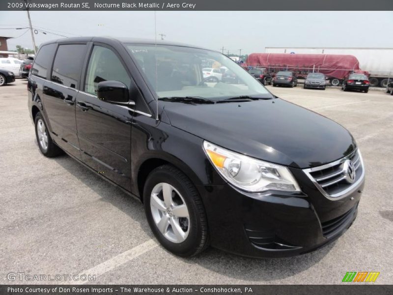 Nocturne Black Metallic / Aero Grey 2009 Volkswagen Routan SE