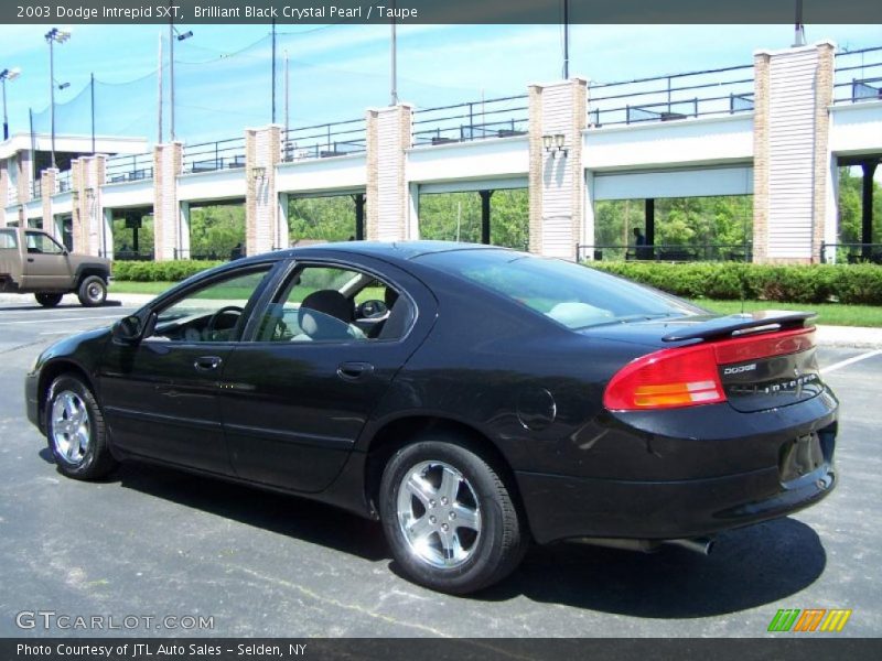 Brilliant Black Crystal Pearl / Taupe 2003 Dodge Intrepid SXT