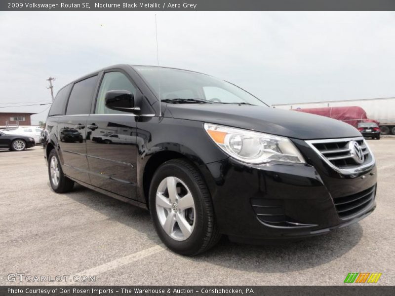 Nocturne Black Metallic / Aero Grey 2009 Volkswagen Routan SE