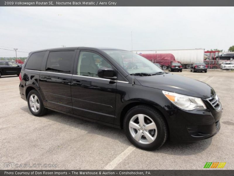 Nocturne Black Metallic / Aero Grey 2009 Volkswagen Routan SE