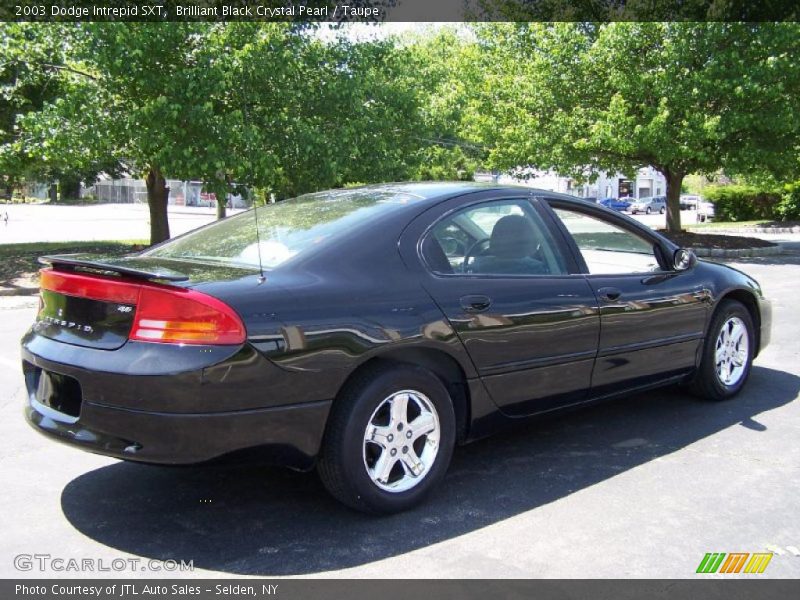 Brilliant Black Crystal Pearl / Taupe 2003 Dodge Intrepid SXT