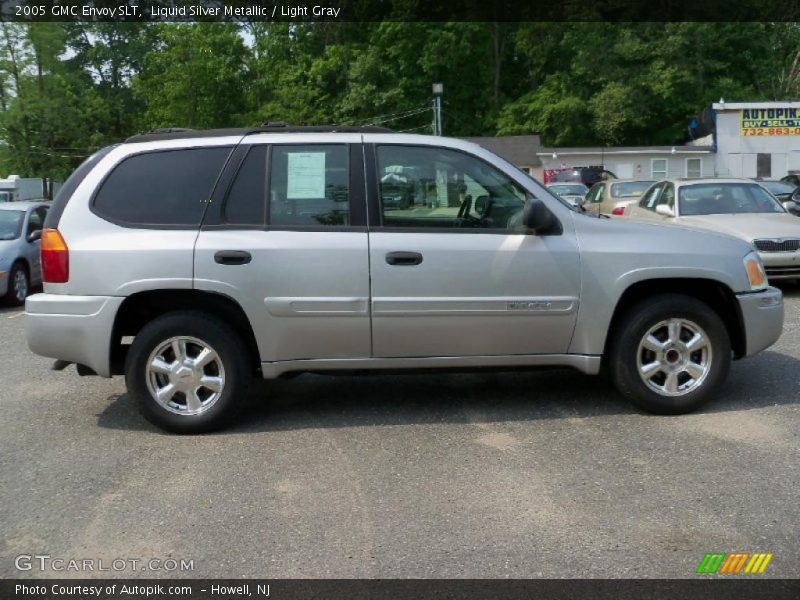 Liquid Silver Metallic / Light Gray 2005 GMC Envoy SLT