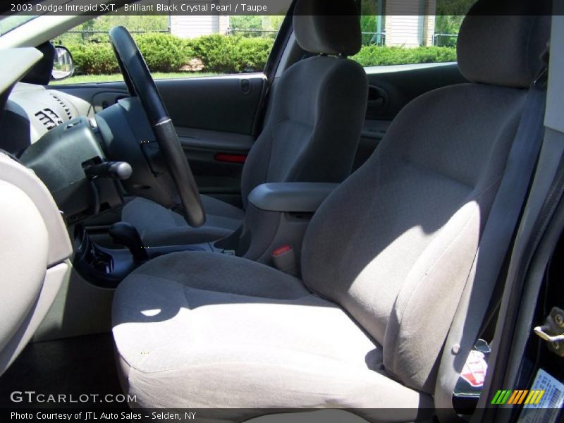 Brilliant Black Crystal Pearl / Taupe 2003 Dodge Intrepid SXT