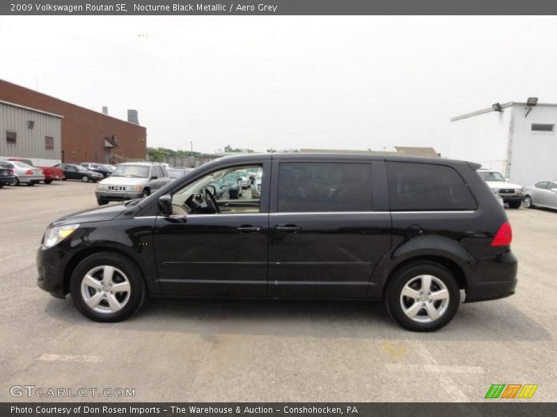 Nocturne Black Metallic / Aero Grey 2009 Volkswagen Routan SE
