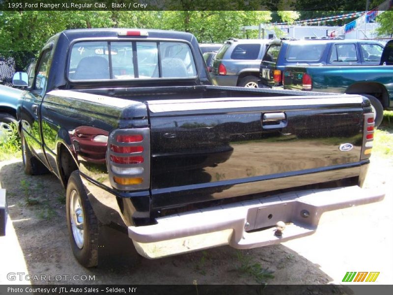 Black / Grey 1995 Ford Ranger XL Regular Cab