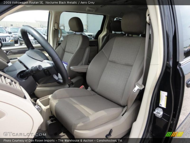 Nocturne Black Metallic / Aero Grey 2009 Volkswagen Routan SE
