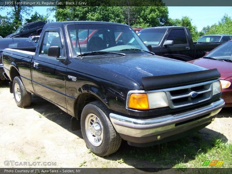 Black / Grey 1995 Ford Ranger XL Regular Cab