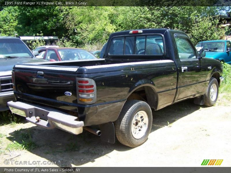 Black / Grey 1995 Ford Ranger XL Regular Cab