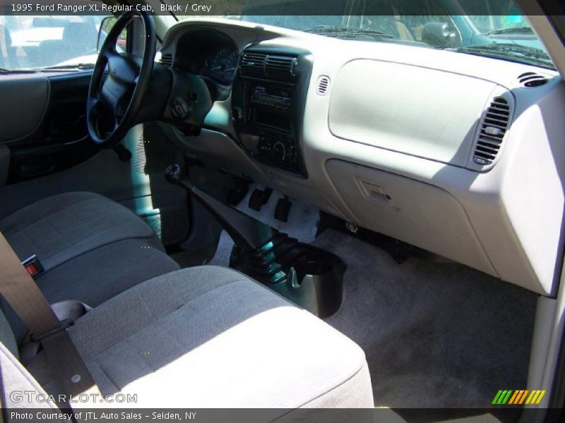 Black / Grey 1995 Ford Ranger XL Regular Cab