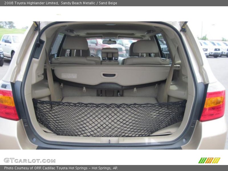 Sandy Beach Metallic / Sand Beige 2008 Toyota Highlander Limited